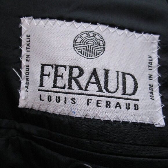 Louis Feraud Mens Soft 100% Wool 2 Button Blazer Sports Coat 44 S - Picture 7 of 9